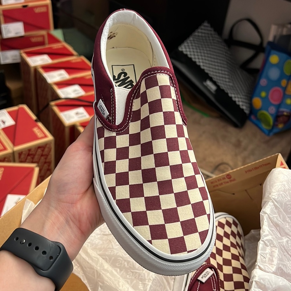 Vans slip ons